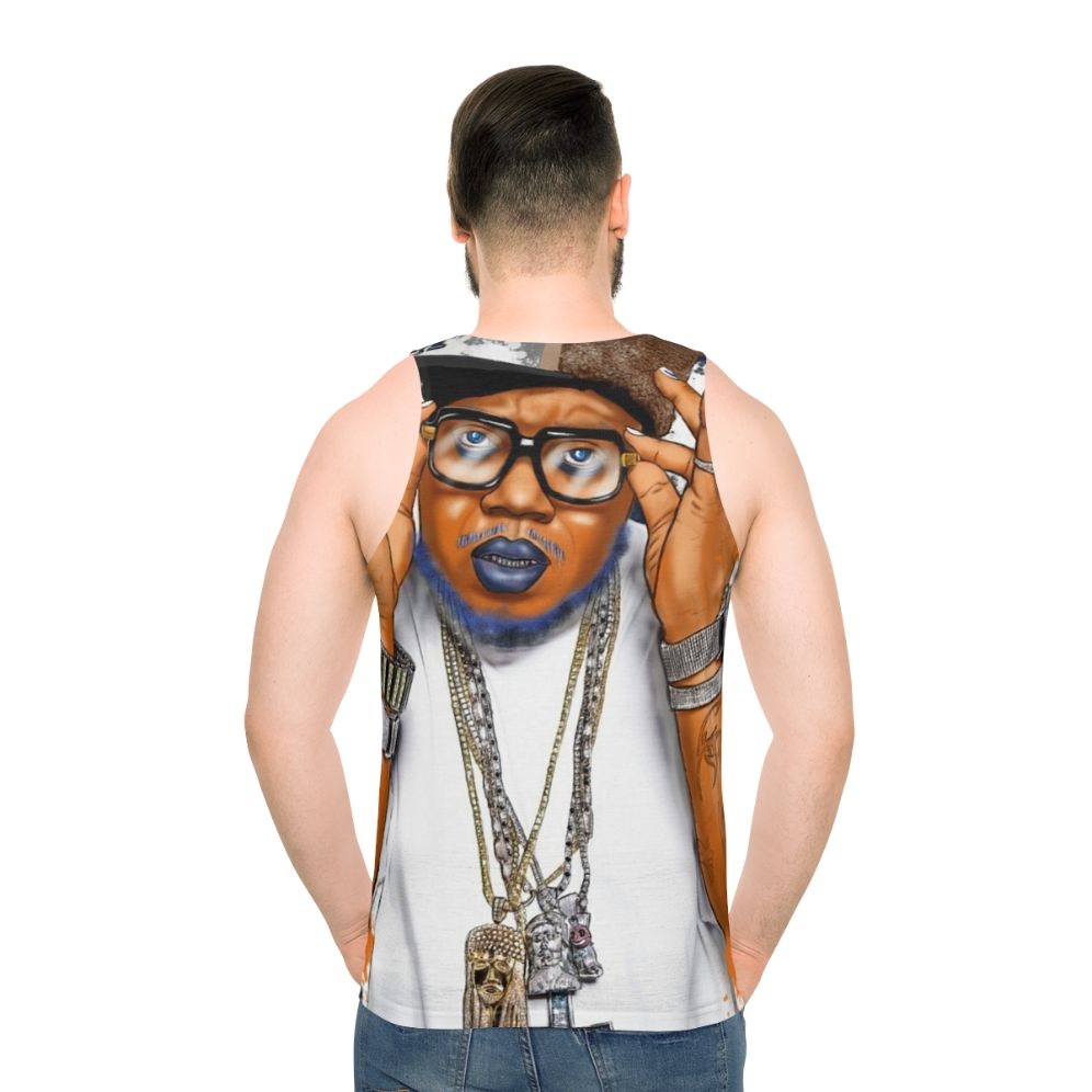 Twista Flossin Unisex Tank Top - men back