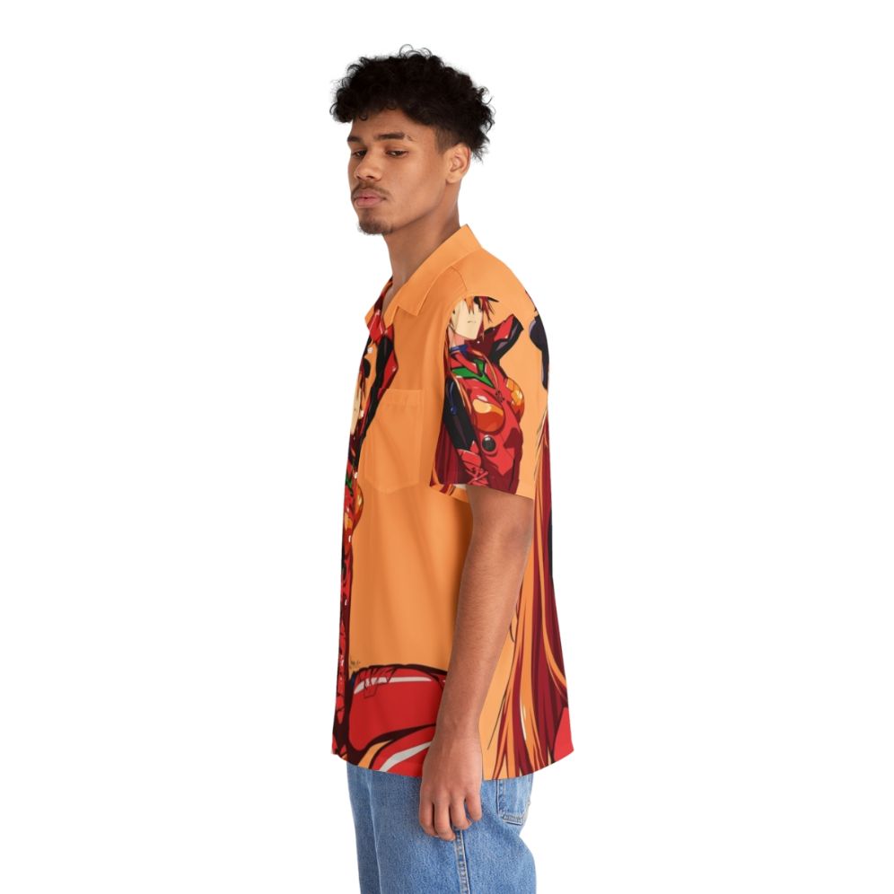 Asuka Japanese-Style Anime Inspired Hawaiian Shirt - People Left