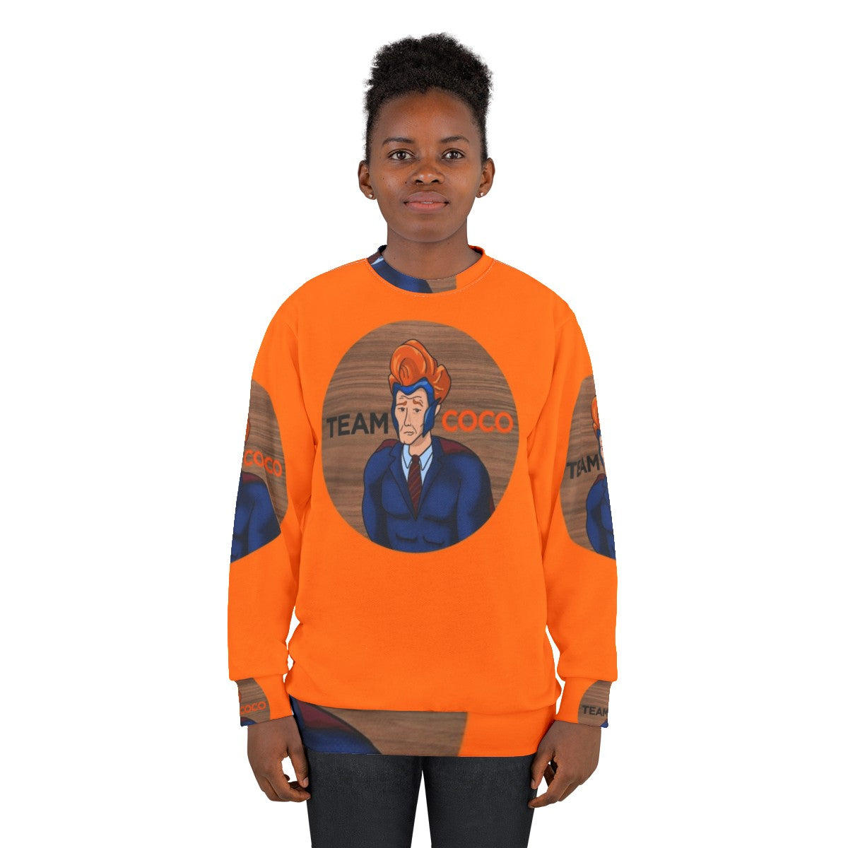 Conan O'Brien Team Coco Comedy Sweatshirt - women