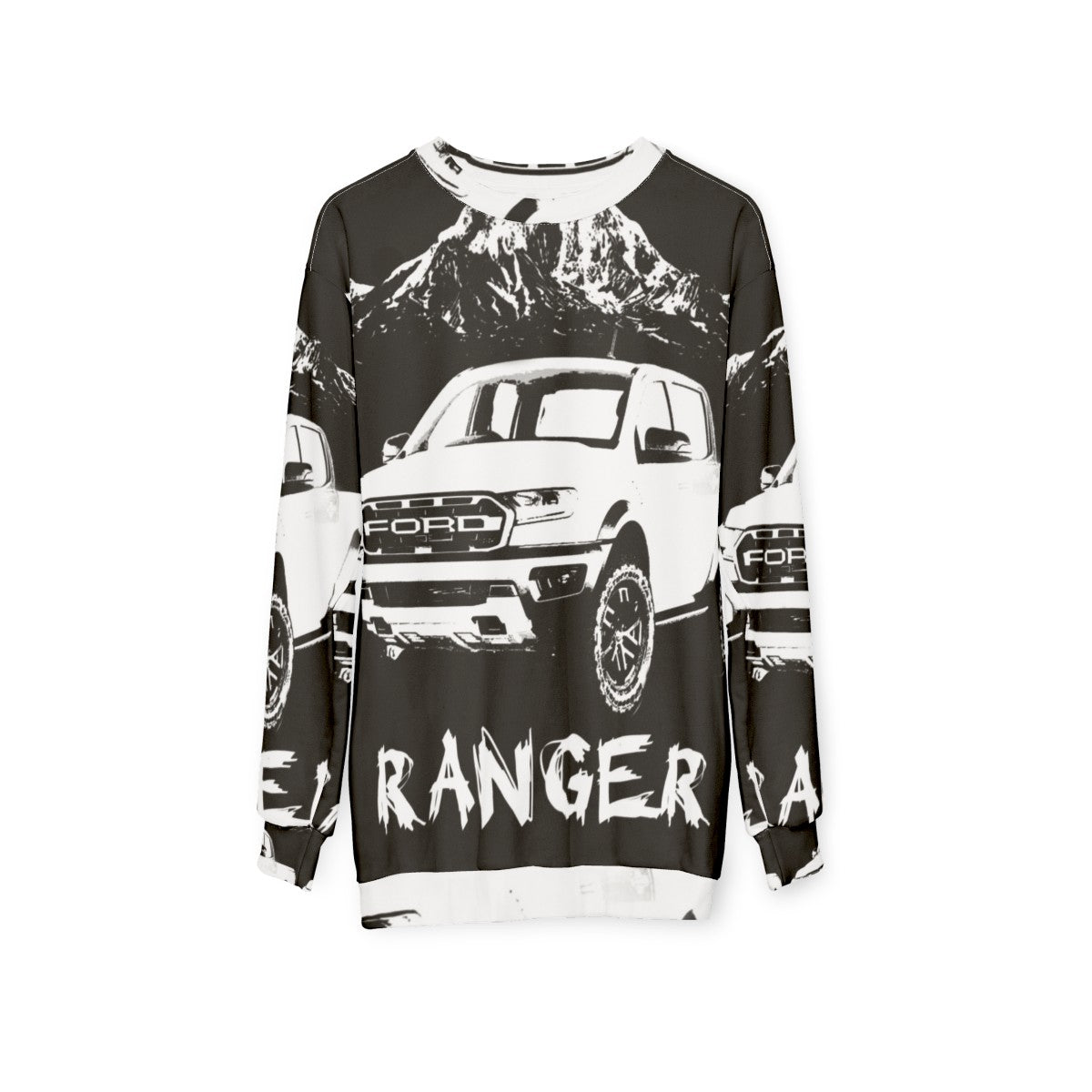 Ford Ranger Sweatshirt featuring off-road and outdoor design - hanging