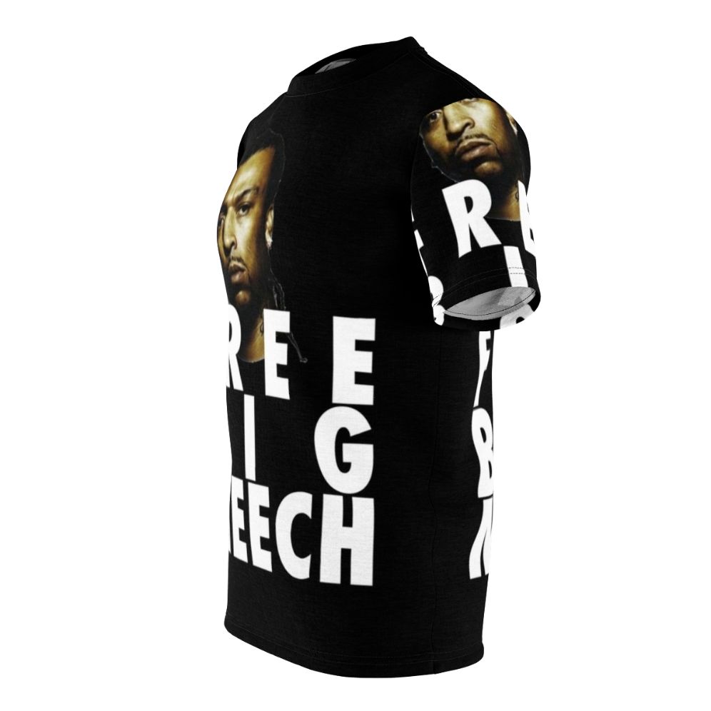 Graphic T-shirt design featuring the words "Big Meech BMF" in a bold, street-inspired style. - men left