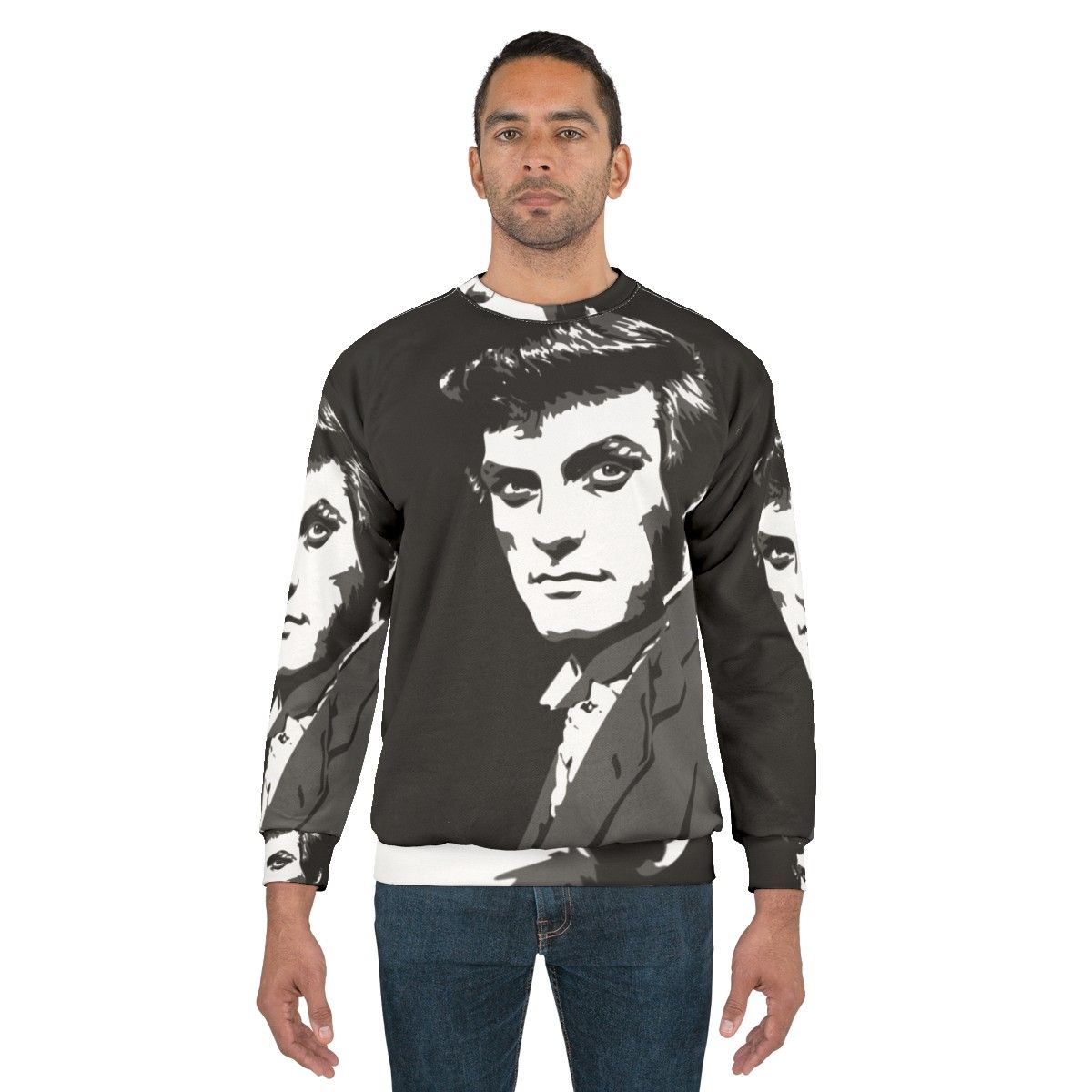 Dark Shadows Quentin Collins Gothic Werewolf Sweatshirt - men