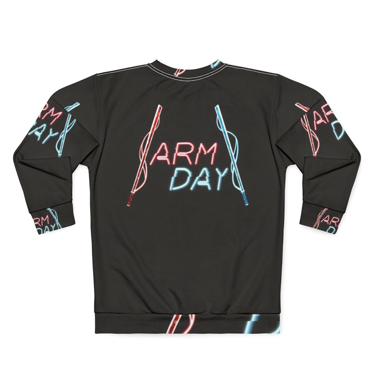 Artsy Beat Saber V2 Virtual Reality Gaming Sweatshirt - Back