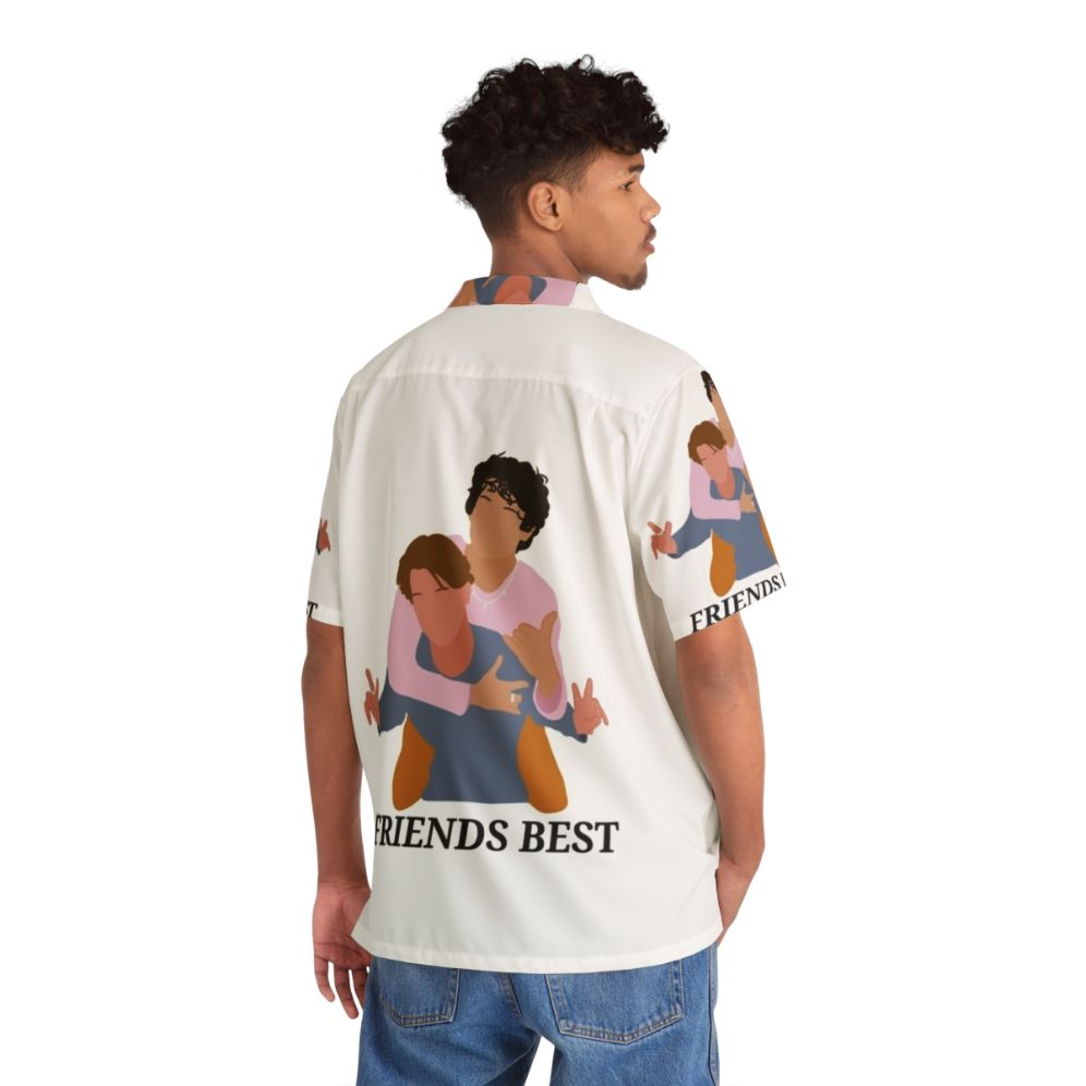 Best Friend Tropical Hawaiian Shirt for LGBT Pride - People Back