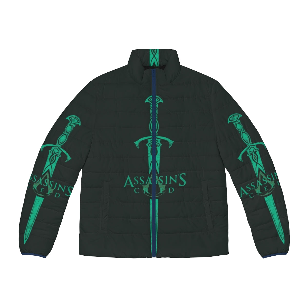 Sword Puffer Jacket featuring heavy metal band The Sword