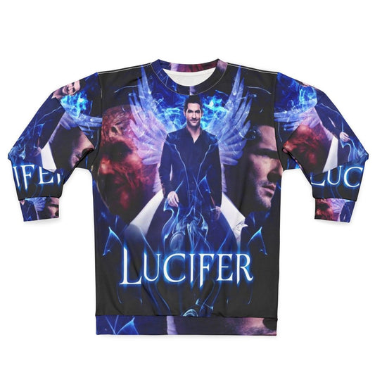 Lucifer Morningstar Devil Vs Angel Sweatshirt