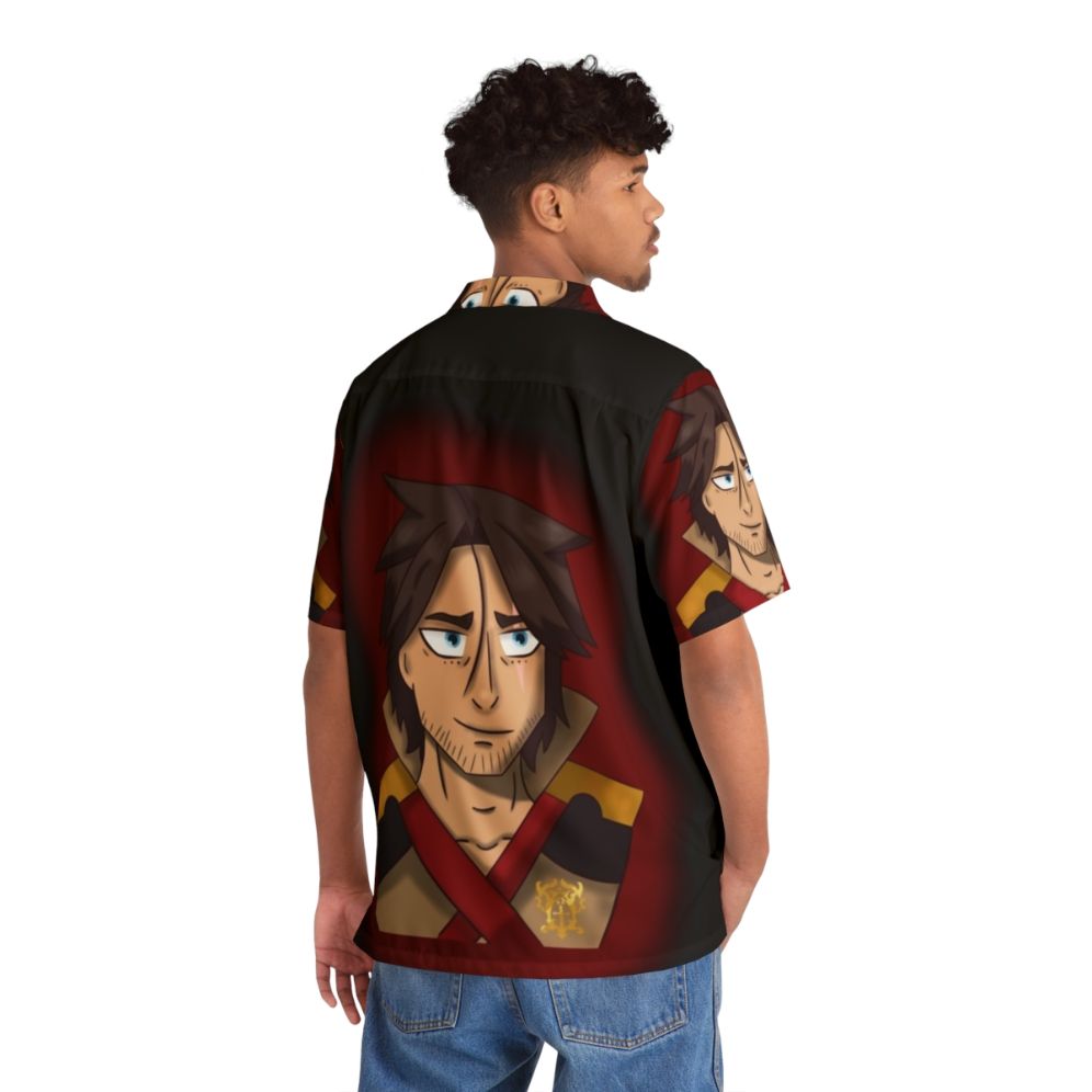 Castlevania Trevor Belmont Hawaiian Shirt - People Back