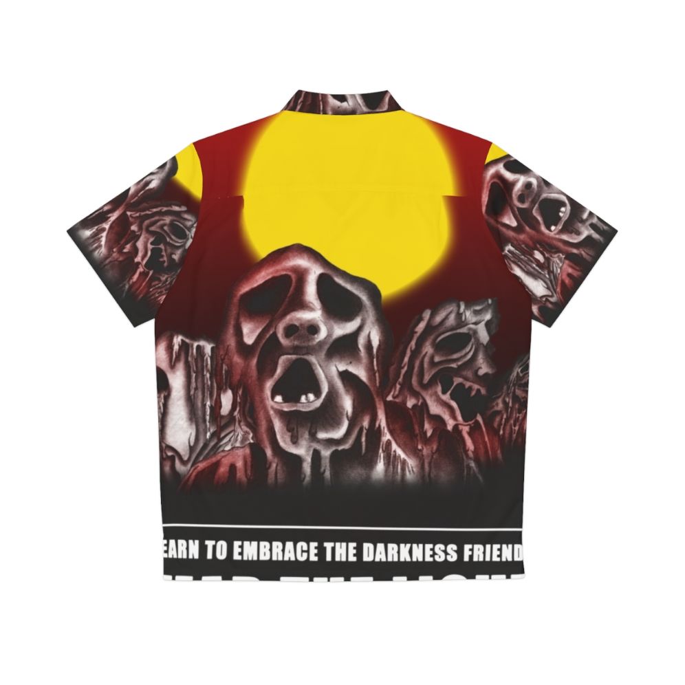 Mysterious and ominous SCP 001 Hawaiian shirt with sunlight and horror theme - Back