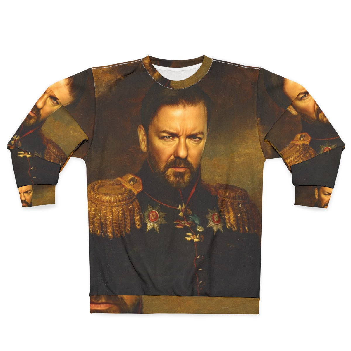 Ricky Gervais "Replaceface" Inspired Sweatshirt