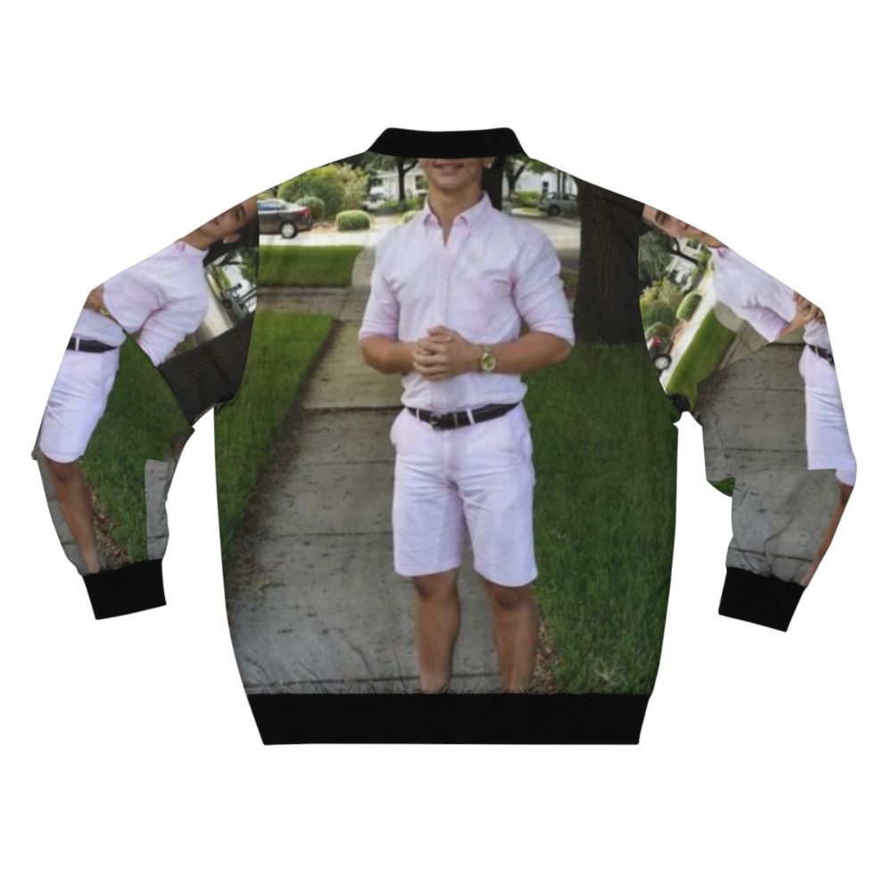 "You Know I Had to Do It to 'Em" meme-inspired bomber jacket - Back