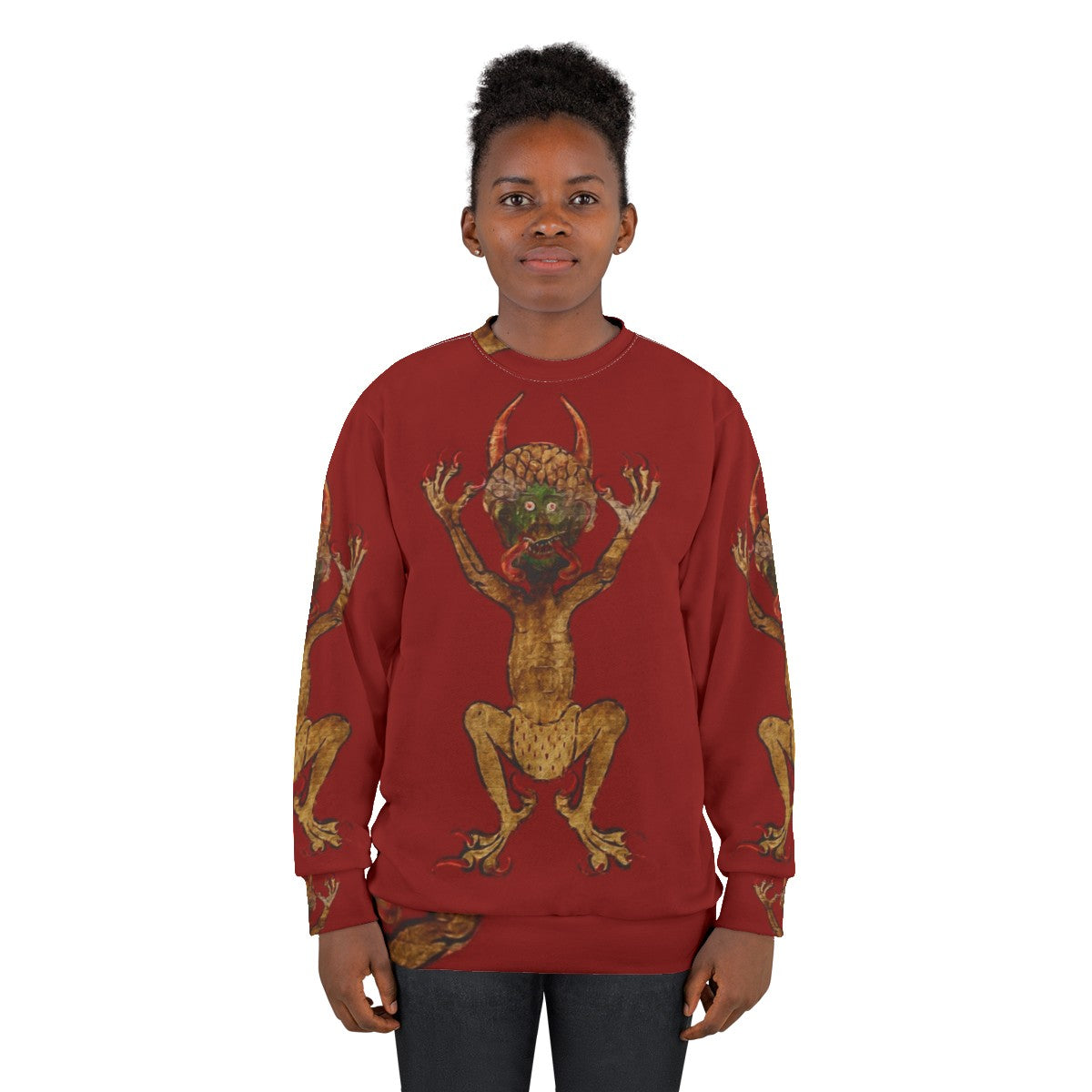 Codex Gigas Devil Sweatshirt - women