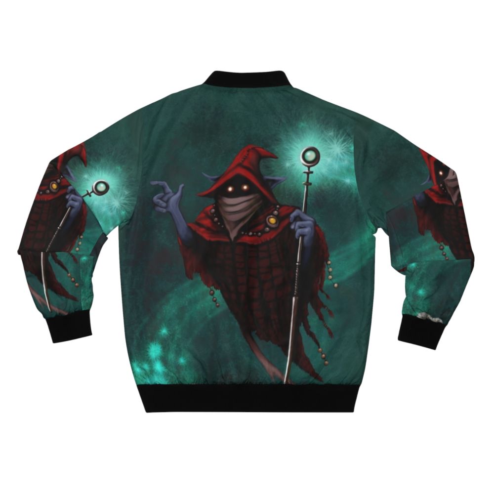 Orko from Masters of the Universe character on a bomber jacket - Back