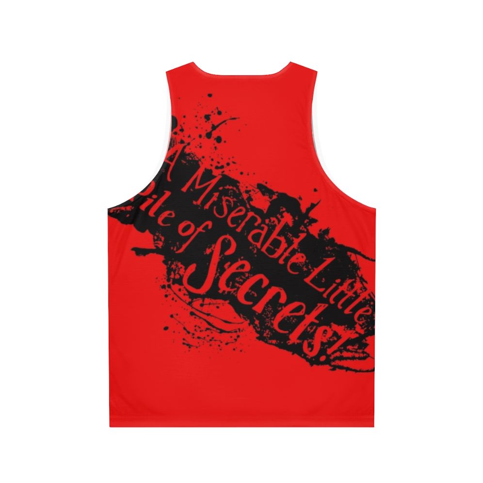 Unisex Dracula Castlevania Tank Top - Back