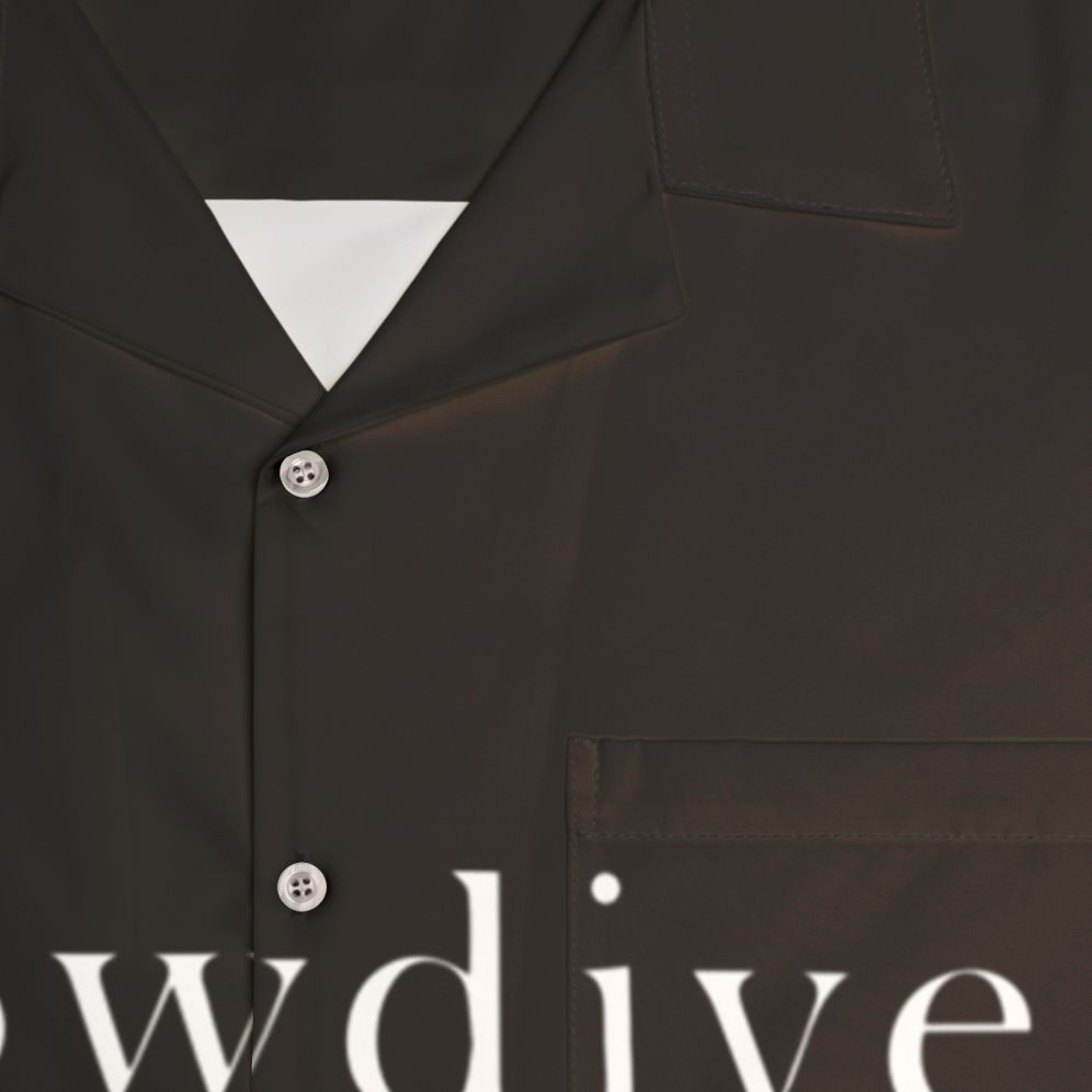 Slowdive Band Logo Hawaiian Shirt - Detail