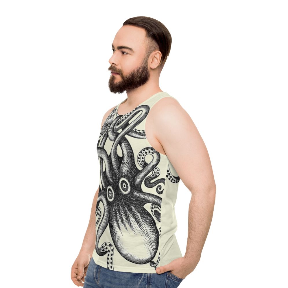 Big Squid Unisex Tank Top - men side