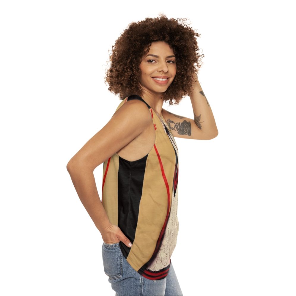 5th Doctor Who Peter Davison Unisex Tank Top - women side