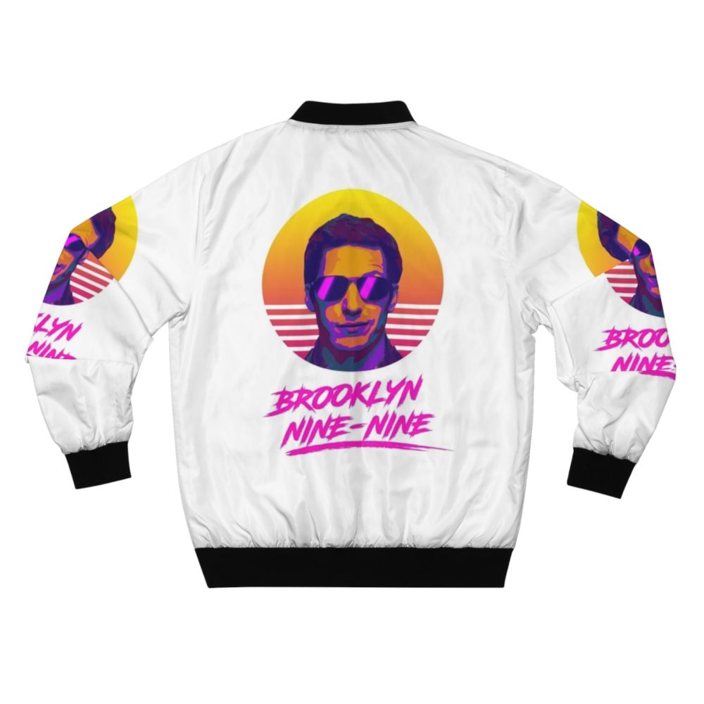 Brooklyn Nine-Nine Bomber Jacket with Show Branding - Back