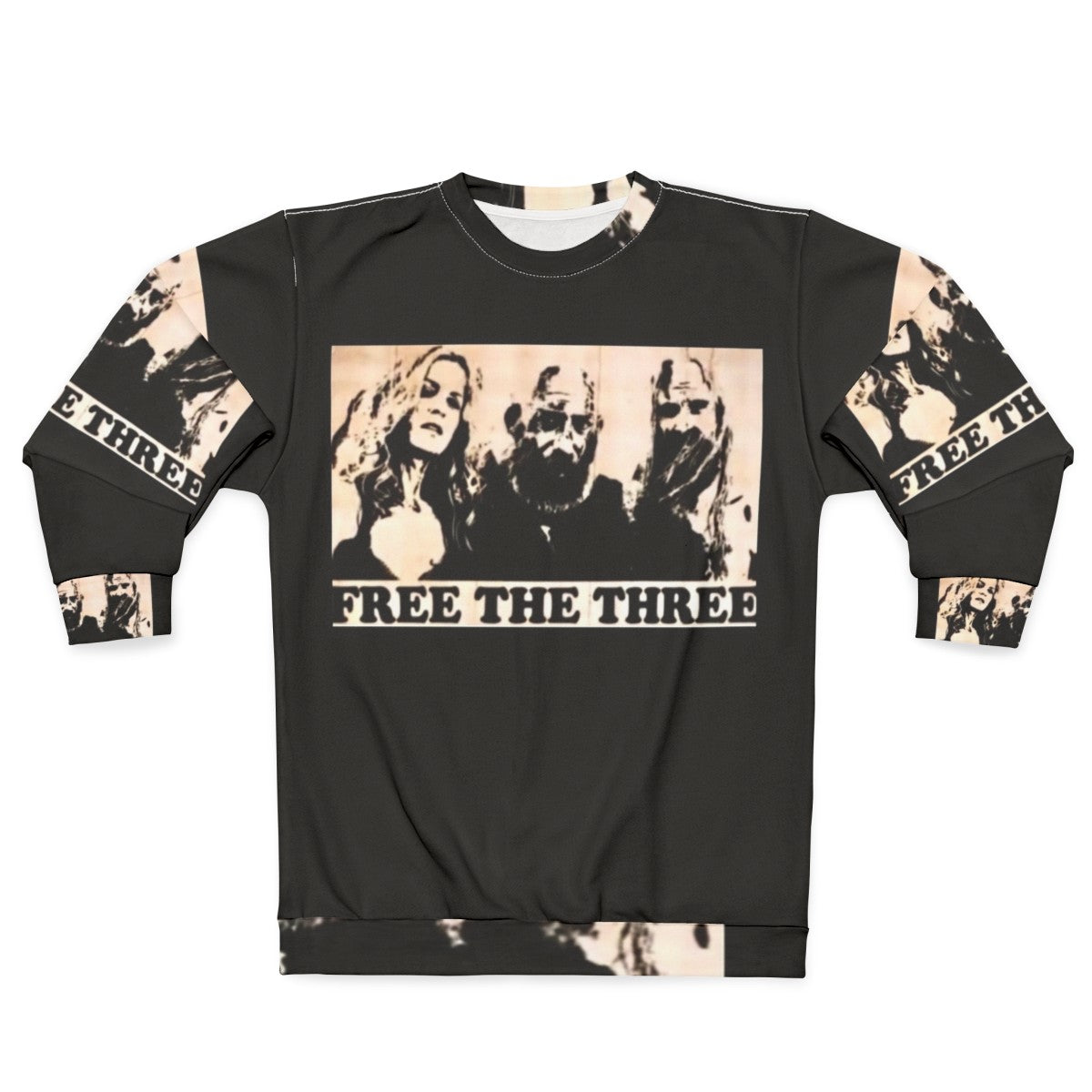 Free the 3 From Hell' Graphic Sweatshirt