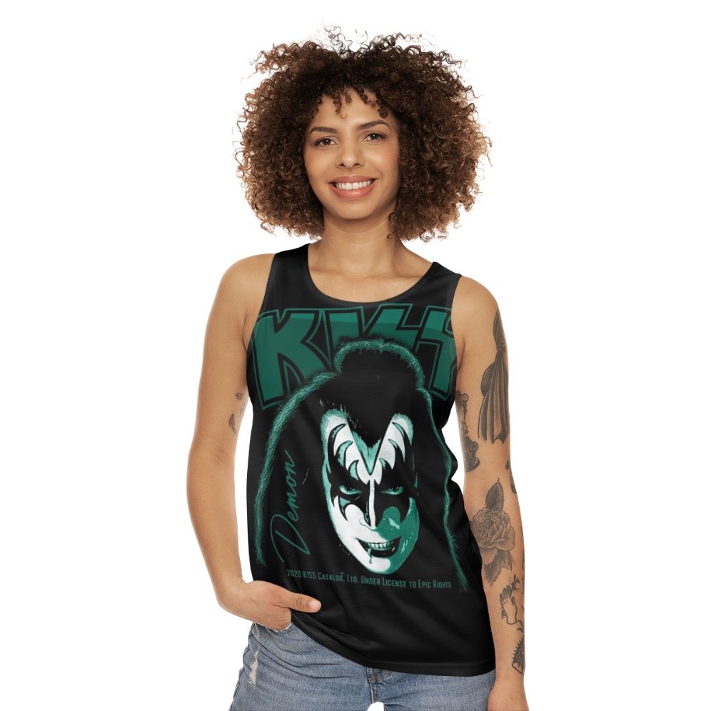 Demon Kiss Rock Band Unisex Tank Top - women