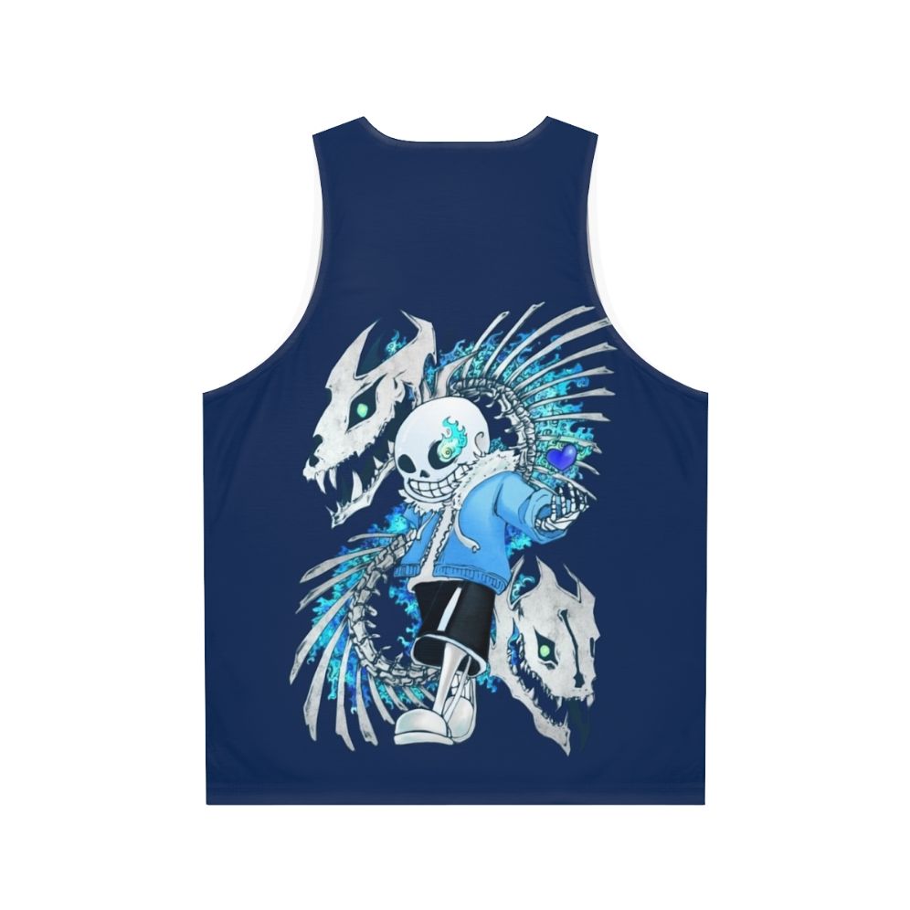 Undertale Sans Unisex Tank Top - Back