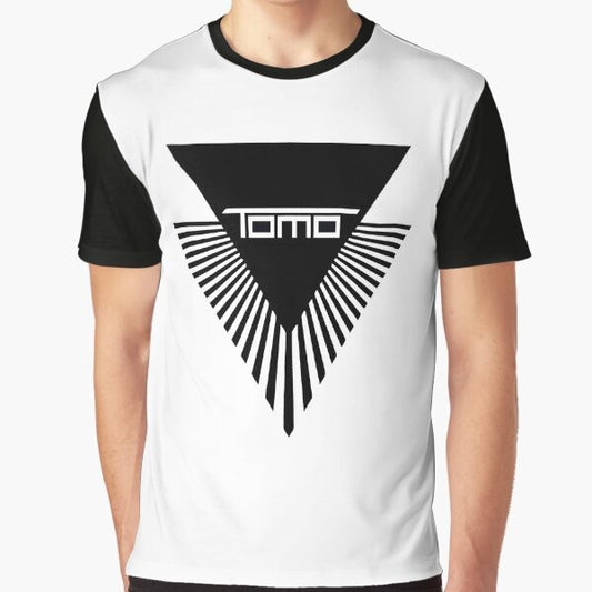 Tomo graphic t-shirt with surfboard design