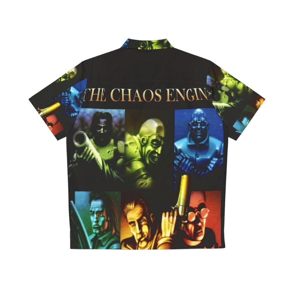 Chaos Engine Retro Gaming Hawaiian Shirt - Back