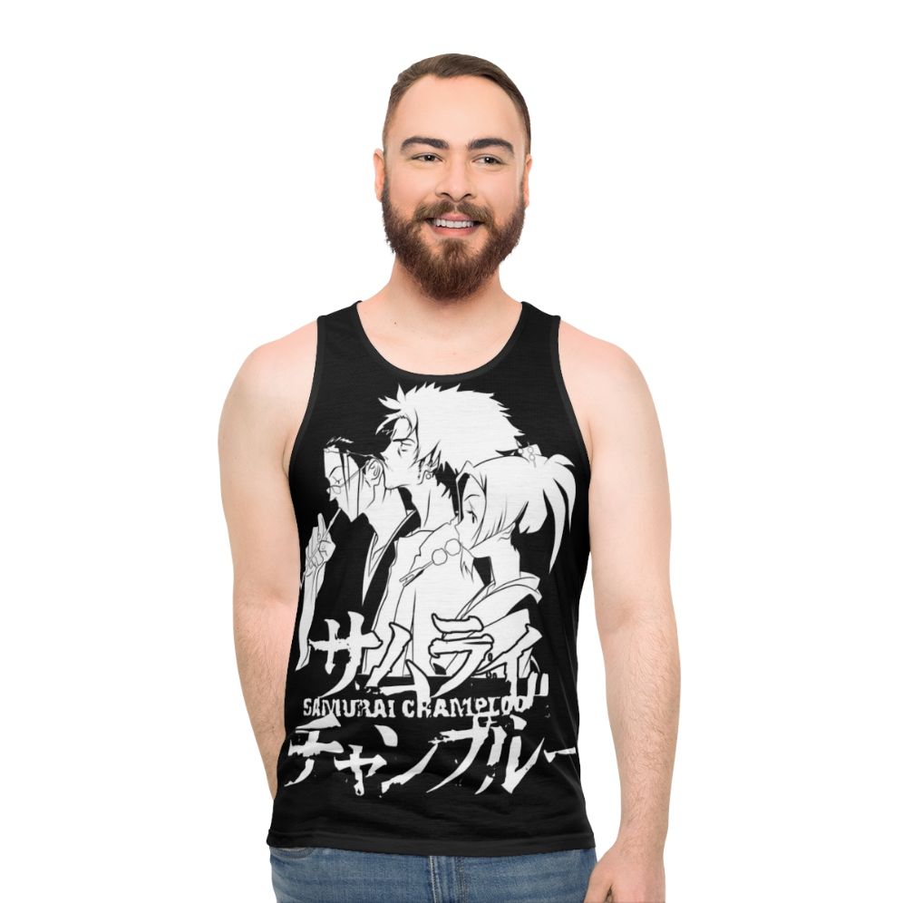 Samurai Champloo anime unisex tank top - men