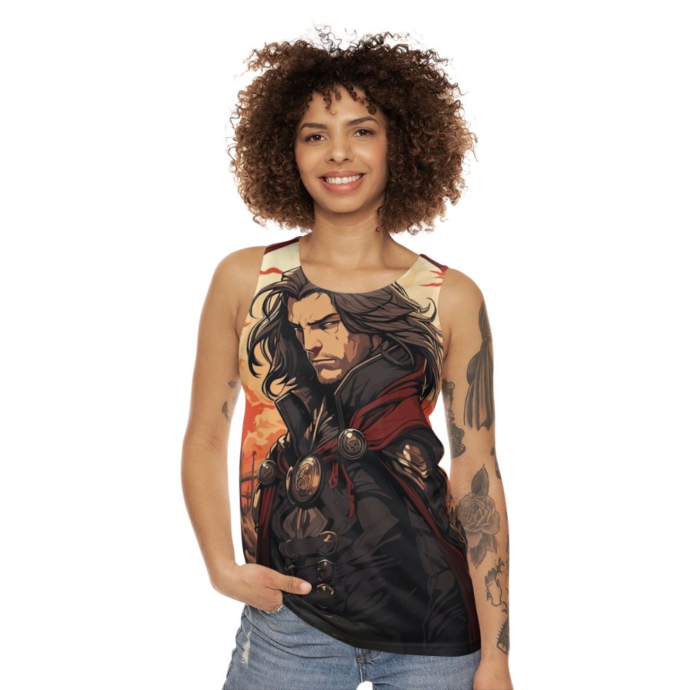 Castlevania Netflix Unisex Vampire Tank Top - women