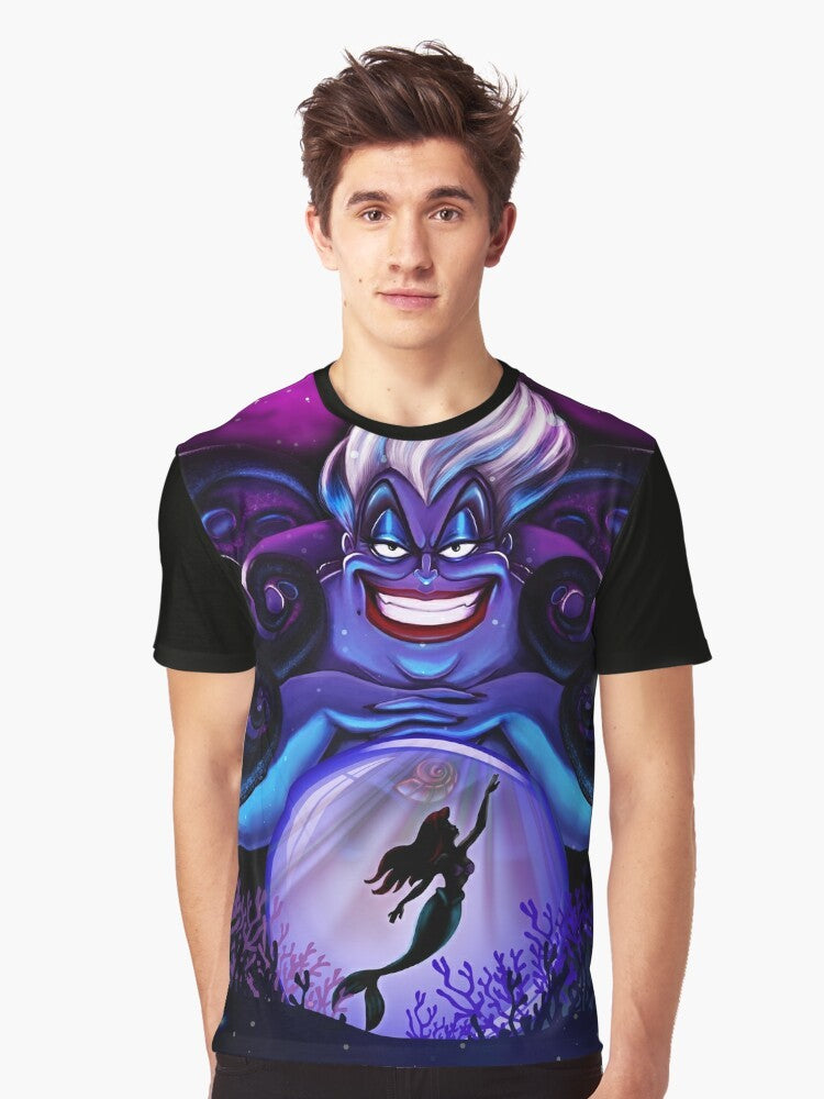 Ursula the Sea Witch from The Little Mermaid graphic t-shirt - Men