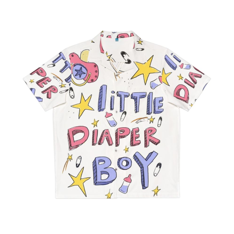 Adult Baby Diaper Lover ABDL Hawaiian Shirt