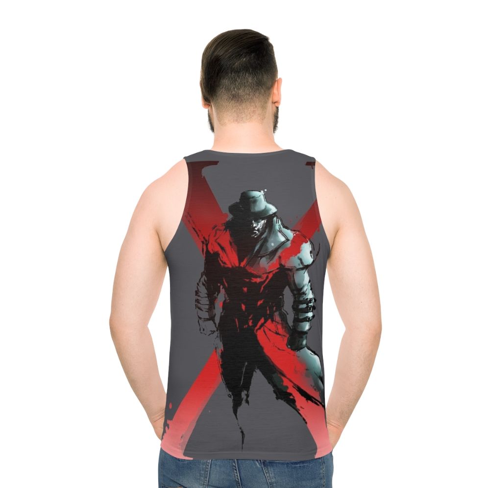 Resident Evil Unisex Tank Top - men back