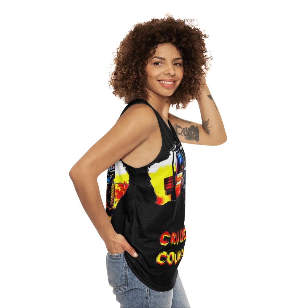 Toyota 79 Series Cruiser Unisex Tank Top - women side