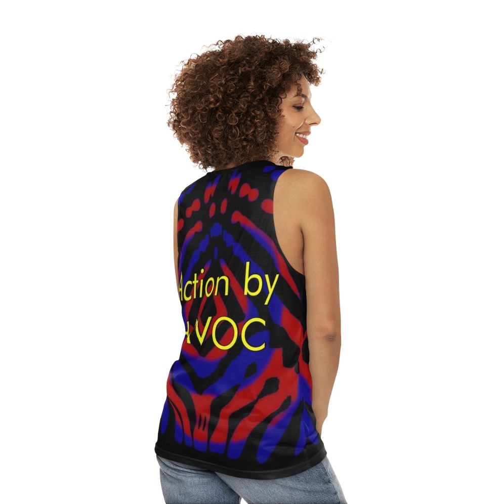 Action Havoc Unisex Tank Top - women back