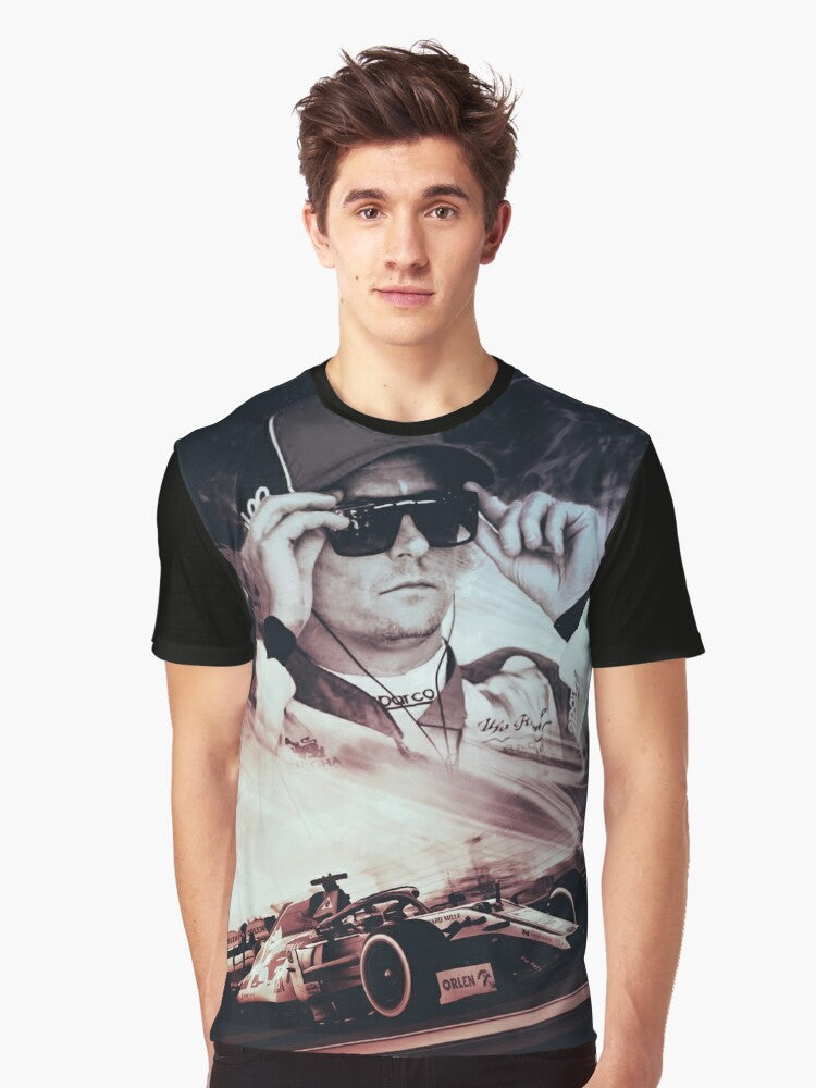 Kimi Raikkonen Formula 1 Graphic T-Shirt - Men