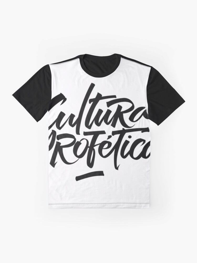 Cultura Profetica graphic t-shirt featuring the band's logo - Flat lay