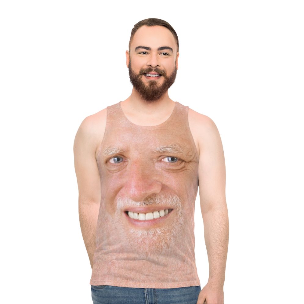 Hide the Pain Harold Unisex Tank Top - men