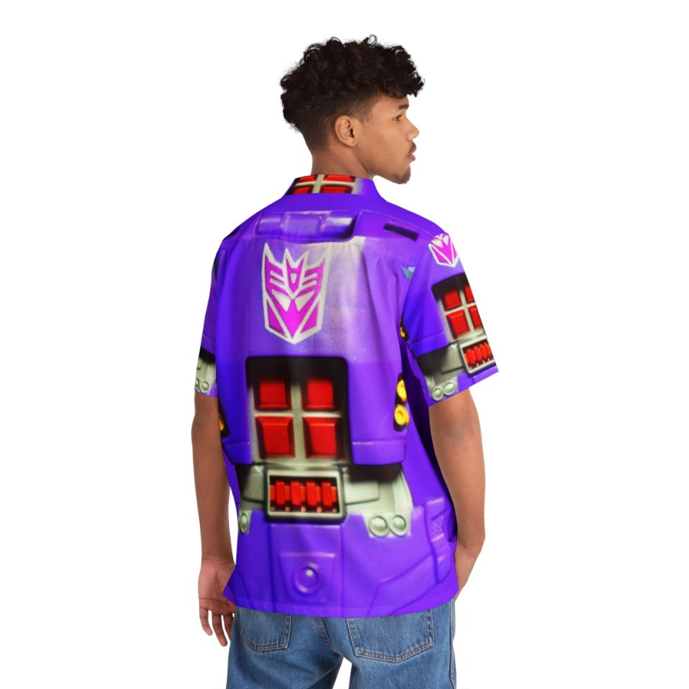 Energon Galvatron Chest Transformers Hawaiian Shirt - People Back