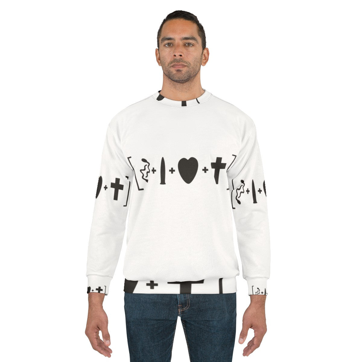 Frankie Goes to Hollywood 80s Music Equation Sweatshirt - men