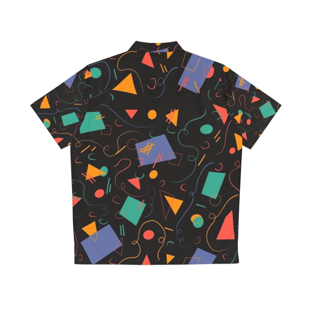 Arcade Carpet Hawaiian Shirt 2 featuring retro 90s pattern - Back