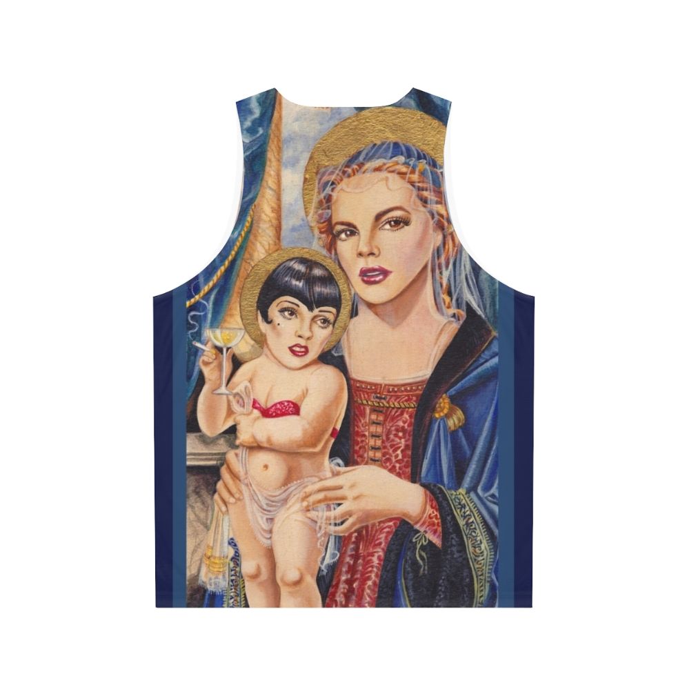 Judy Garland and Liza Minnelli Unisex Tank Top - Back