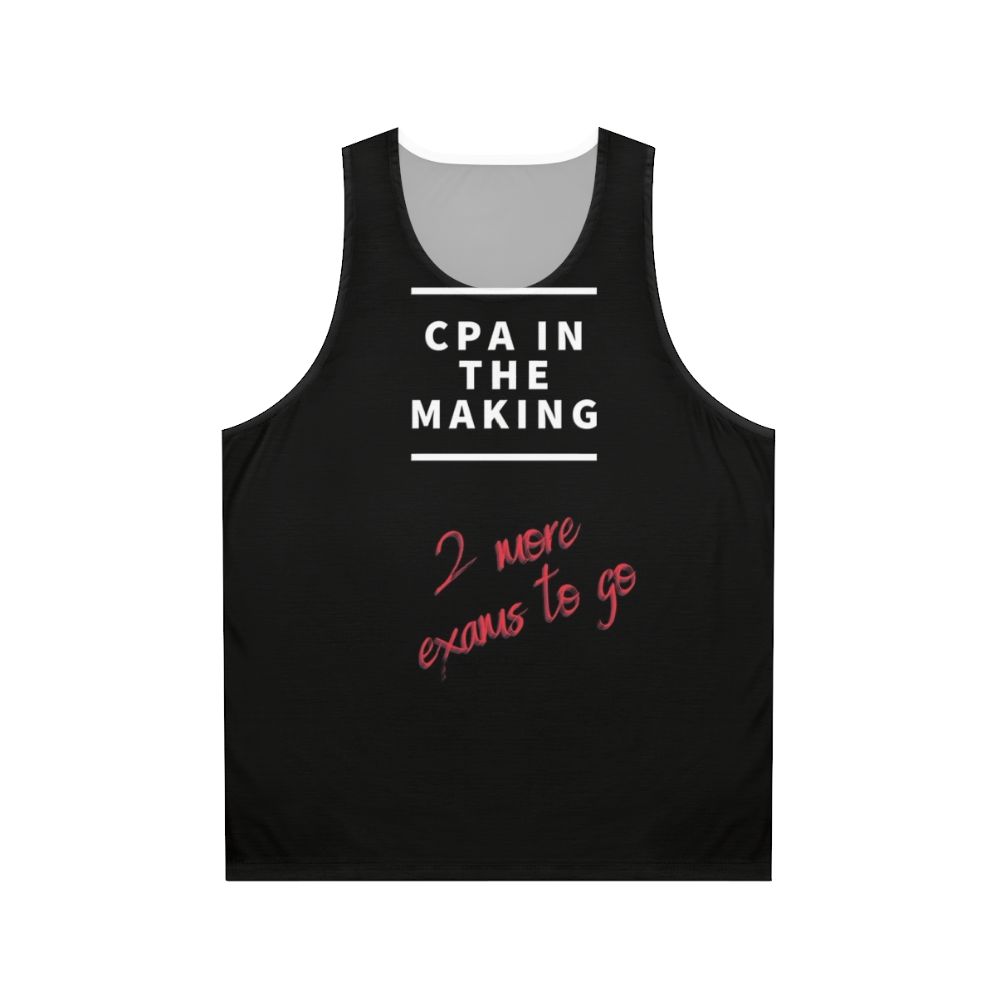 Cpa In The Making Unisex Tank Top