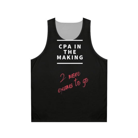 Cpa In The Making Unisex Tank Top