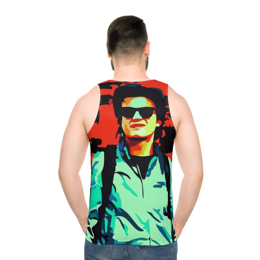 Netflix Stranger Things Steve Harrington Unisex Tank Top - men back