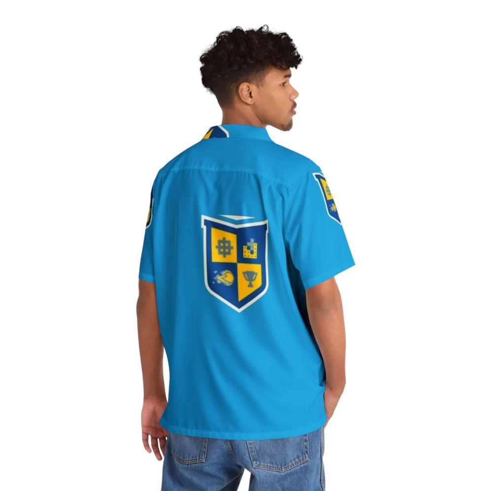 Vghs Emblem Hawaiian Shirt featuring video game and anime design - People Back