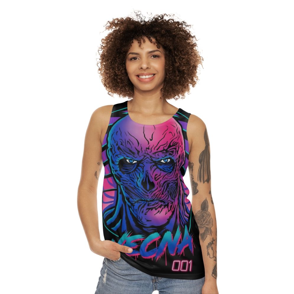 Retro Vecna horror fantasy tank top - women