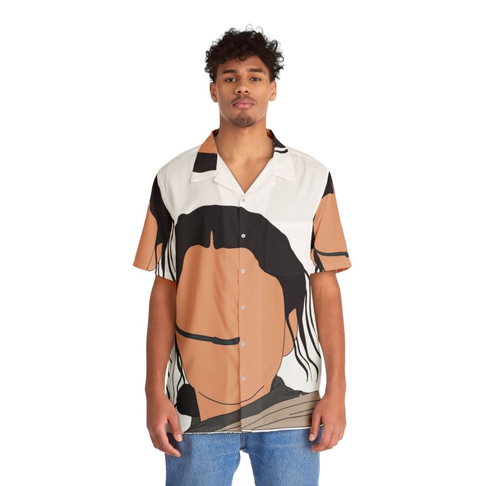 Dune Chani Hawaiian Shirt featuring desert-themed design - People Front