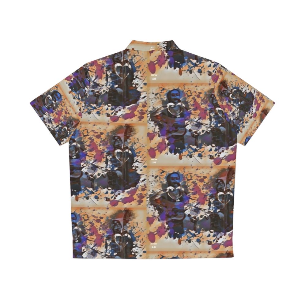 The Way Down Wanderers Abstract Hawaiian Shirt - Back