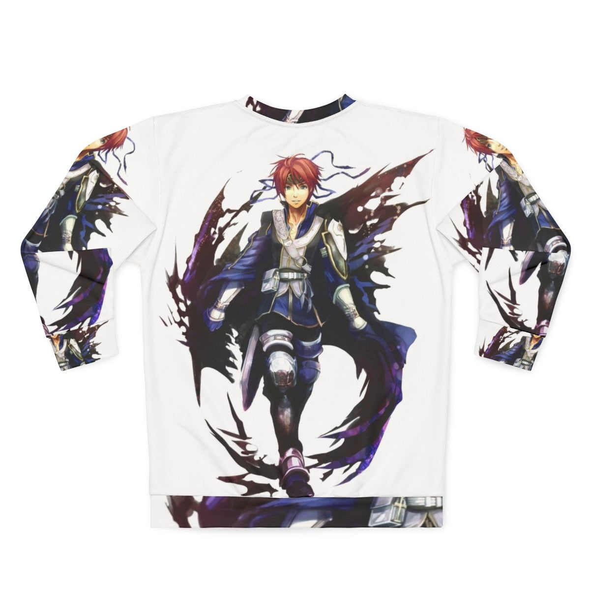 Roy from Fire Emblem on a sweatshirt - Back