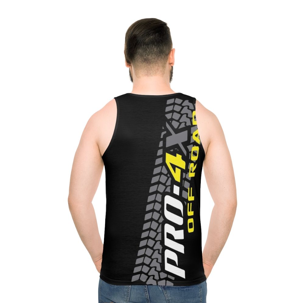 Nissan Pro 4X Unisex Tank Top - men back