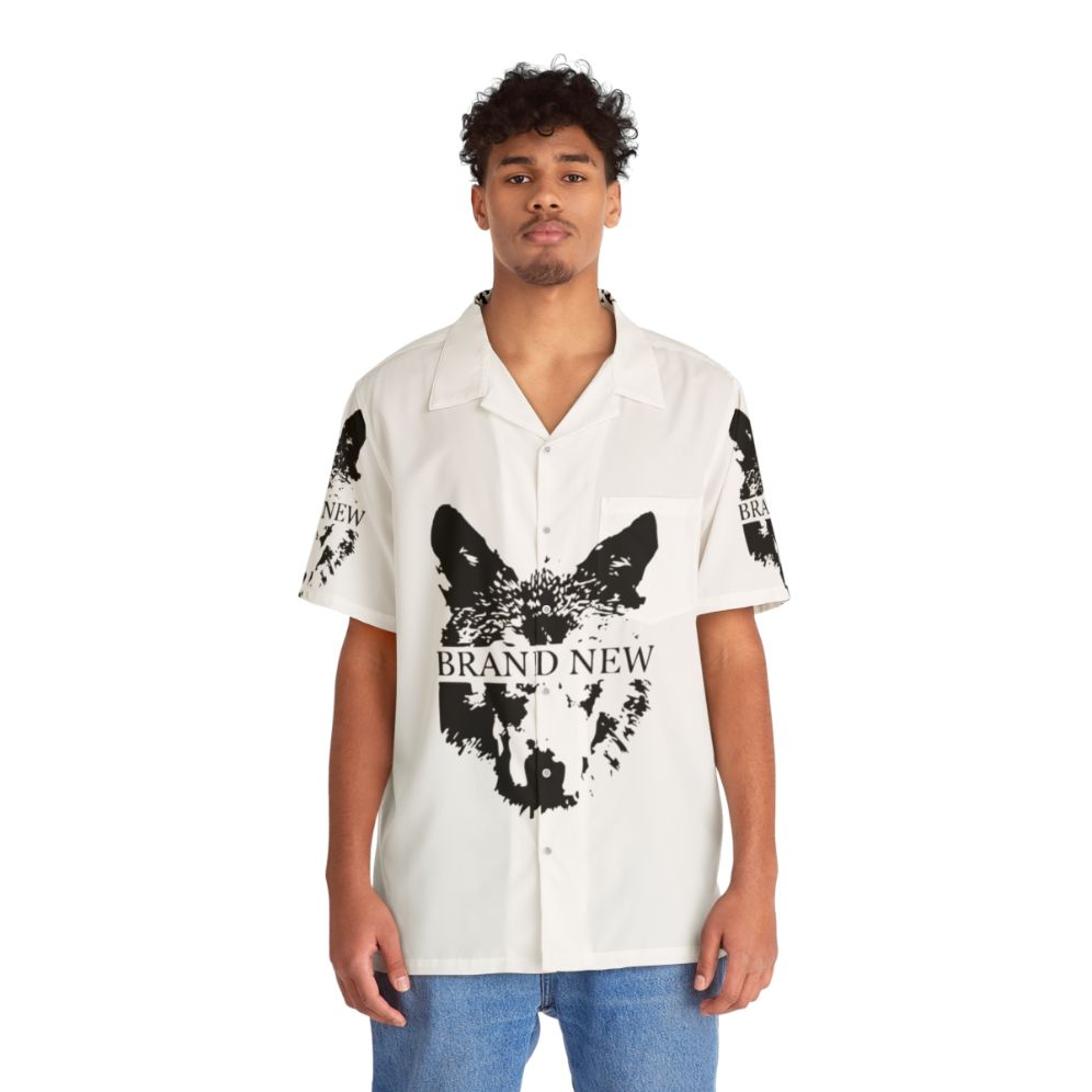 Brand New Wolf Hawaiian Shirt - People Front